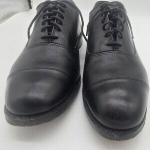 Allen Edmonds Park Avenue Cap-toe Oxford Dress Shoe Black Leather Mens Size 10.5
